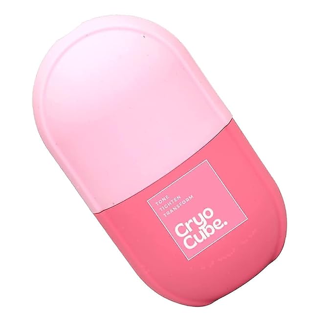 Ice Roller for Face, Eyes and Neck Naturally tone and tighten skin, de-puff eye bags, add a healthy glow Cryotherapy for face and neck which helps enhance skin elasticity (Pack of 1)