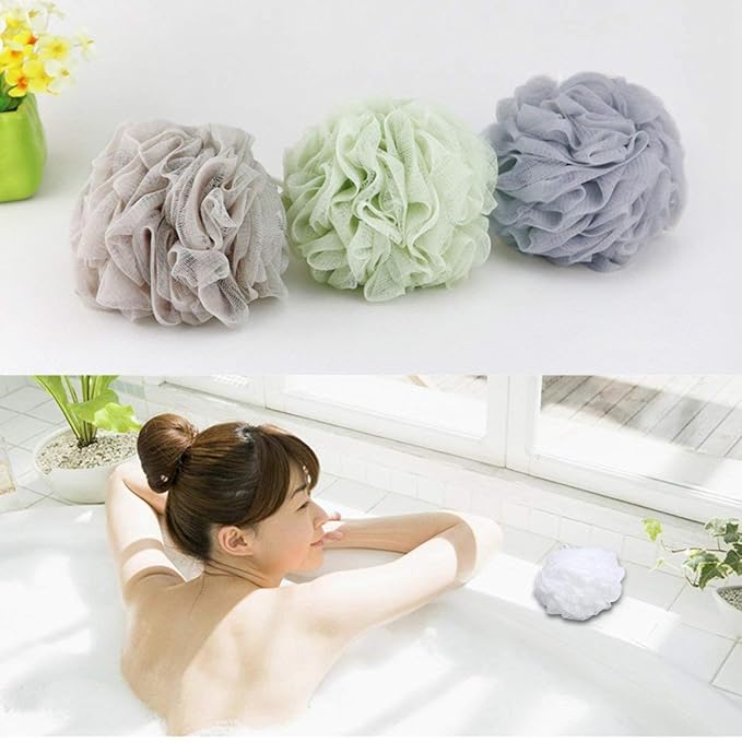 Btyms bath sponge shower loofahs