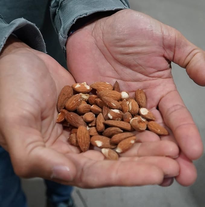 Nature Packaged Sweet Almond Oil - for Skin and Hair - Carrier Oil for Essential Oils Mixing - From EIR Oils' Farm in Mallorca, Spain - 4 Gallons