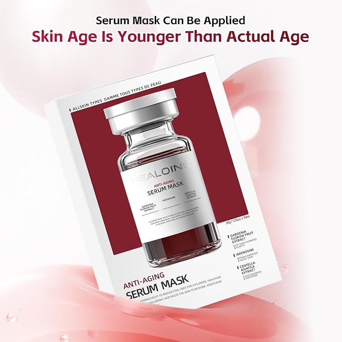 10 Packs Serum Mask Rice Nature Facial Mask Real Collagen Hydrating Firming Elasticity Overnight Trend Items Korean Skin Care 30g*10Sheet