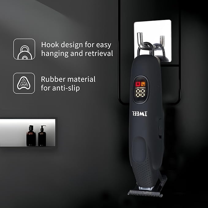 Beard Trimmer for Men Professional Hair Trimmer for Men Hair Clippers Eletric Razor Shavers Zero Gapped T Blade Edgers Liners Cordless Rechargeable Mustache Grooming Kit for Body