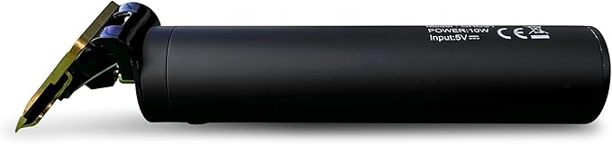 TPOB Ghost Beard Trimmer Hair Clippers for Men, Professional Hair Trimmer Zero Gapped T-Blade Trimmer Cordless Rechargeable Edgers Clippers Electric Beard Trimmer Shaver (Ghost Blackout)