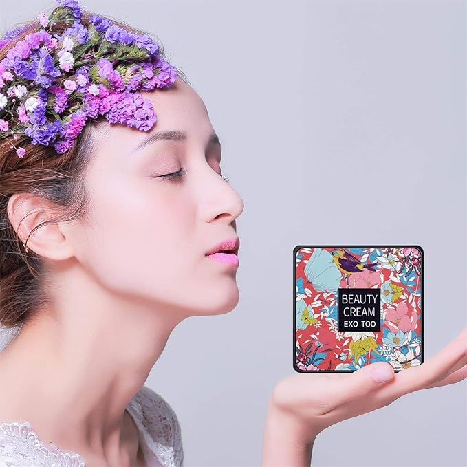 2PCS Mushroom Head Air Cushion CC Cream Foundation, Mushroom Head