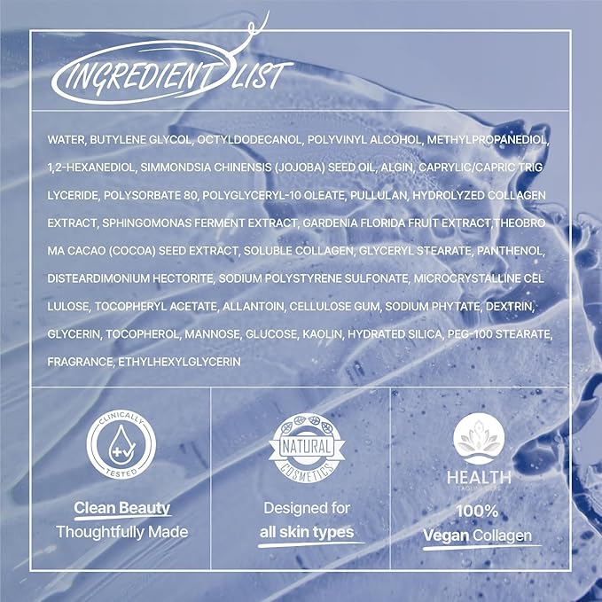 MILLIMILLI COLLAPY 3D Peel-off Collagen Face Mask + Silicone Brush