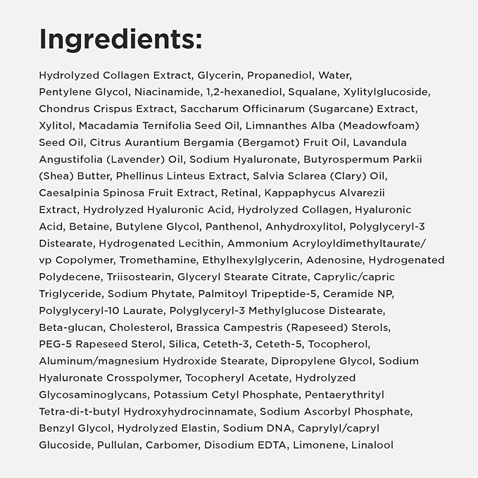 CKD Gua Sha Face Serum - Retinol Collagen Lifting Serum for Firming, Tightening, and Instant Face Lifting. Wrinkle Reduction with Massage Roller. Korean Skin Care. 1.35 fl oz