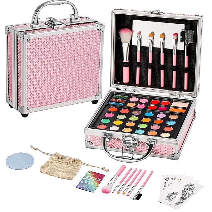 Anpro All-In-One Makeup Carry Case with Pro Teen