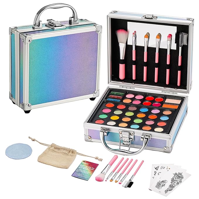 Anpro All-In-One Makeup Carry Case with Pro Teen
