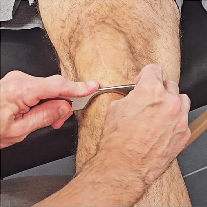 GT Sport S3 Tool is a Precision Muscle Scraper + 2 Hour Training Video. Myofascial Massage Treatment. Professional-Grade IASTM and Physical Therapy Gua Sha Graston Like Massage Tool