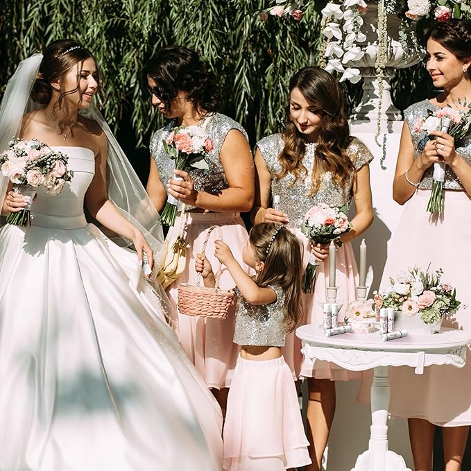 30 Pcs Wedding Lip Balms Bulk Flower