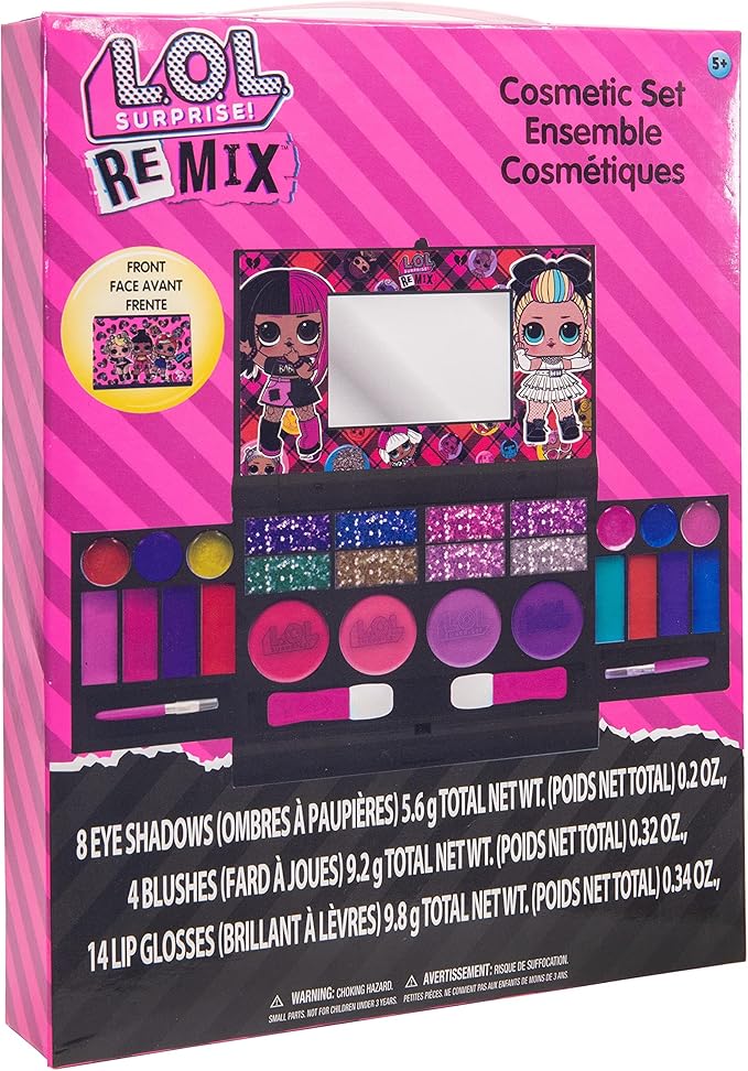 LOL Surprise Cosmetic Compact Set Includes Mirror, 14