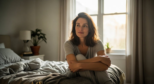 Woman sleeping peacefully for better skin health and beauty