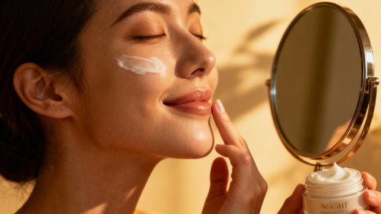 Premium skincare products for radiant skin transformation from dull to glowing complexion