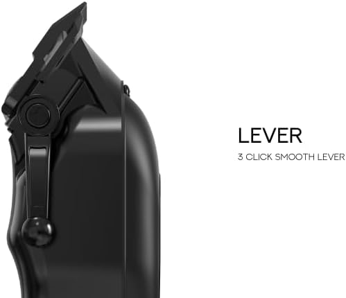 Supreme Trimmer Pro Clipper Lite | 210 Min Run Time Professional Hair Cutting Tool Set + Hair Comb, Scissors & Fade Blade | STC5000