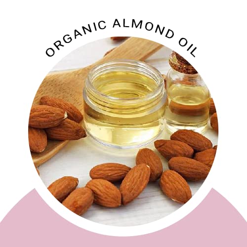 Glimmer Goddess Organic Whipped Body Butter for Women - Moisturizer Cream with Shea & Cocoa Butter, Almonds & Coconut Oil - Lavender & Lemon, 8oz