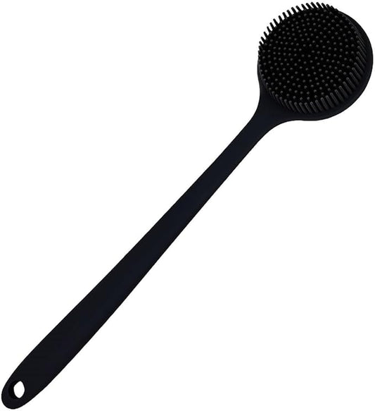 Silicone Body Scrubber, Long Handle Back Scrubber for Body, Shower Srush Back Brush Body Exfoliator