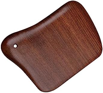 Wooden Gua Sha Massager Tool,Wooden Gua Sha Scraping Massage Tool,Sandalwood Gua Sha Board Acupuncture Point Massager,1 Pieces.