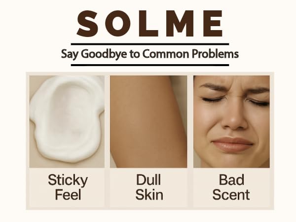 SOLME Brazilian Bum Bum Body Lotion Bouncy Bliss | Skin Tightening Body Butter with Coconut & Jojoba Oil, Collagen & Avocado Extract | Glowing Skin | Peach Vanilla Scent | K-Beauty, 6.76 fl. oz.