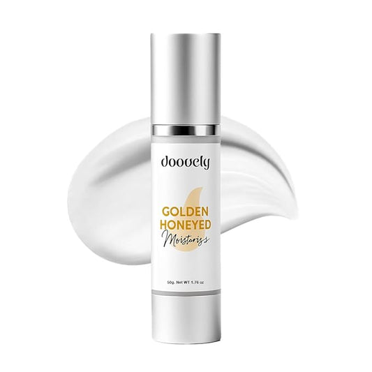 Golden Honeyed Moisturizing Cream | Hydrating Face Cream with Hyaluronic Acid, Sweet Almond Oil & Natural Extracts – Lightweight, Non-Greasy & Scented Moisturizing Body Oil – 50g(1.75 Fl.oz)