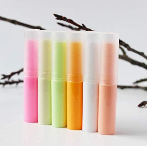 24PCS/4g White Empty Lipstick Lip Balm Balms