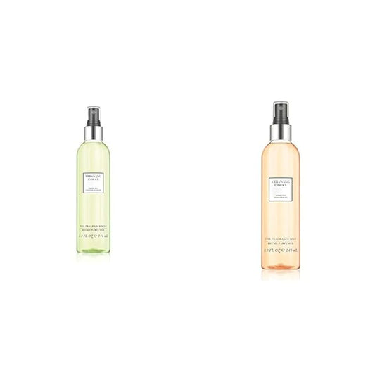 Vera Wang Embrace Body Mist Spray for Women, Green Tea & Pear Blossom, 8 Fluid Oz with Marigold and Gardenia Scent, 8 Ounce Body Mist Spray Dreamy Fl