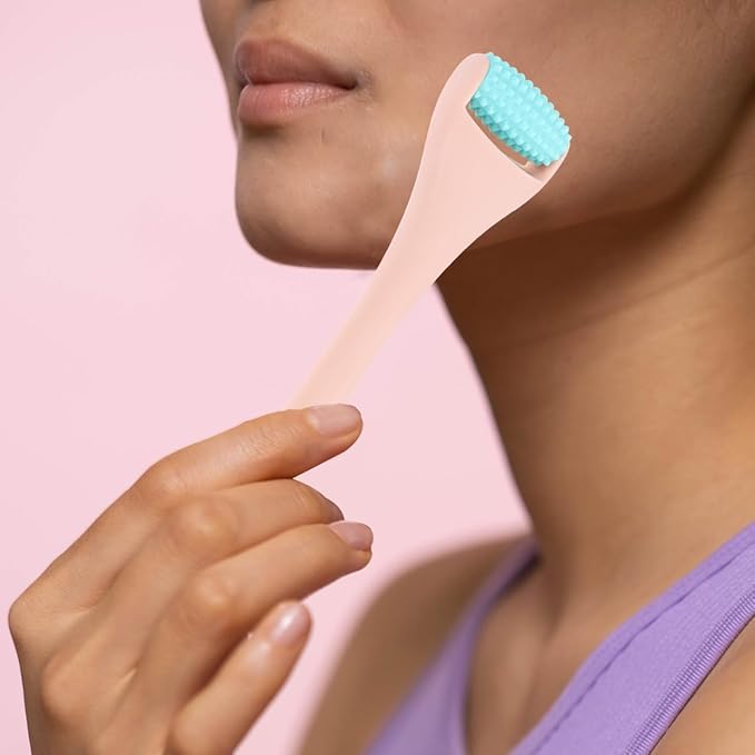 GALPADA 1Pcs Handheld Eye Massager Tool Dual Head Roller for Eye Absorption and Face Care Practical and Portable Design for All Skin Types