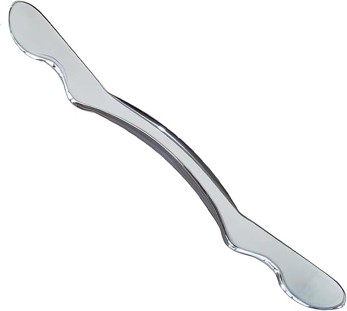 Muscle Scraper Stainless Steel Gua sha Scraping Massage Tool IASTM Tools Great Soft Tissue Mobilization Tool(Long bar)
