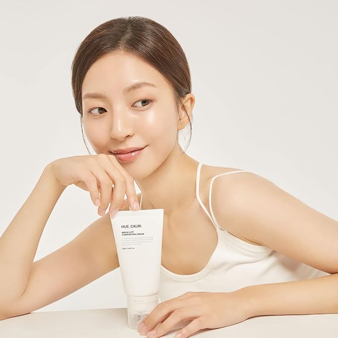 Birch V-Shape Face Cream, Anti-Aging Moisturizer for Firming & Lifting - Korean Skincare Gua Sha Cream- Eye & Neck Tightening for Wrinkles, Puffiness & Dark Circles-Vegan K-Beauty (4.05 Fl Oz)