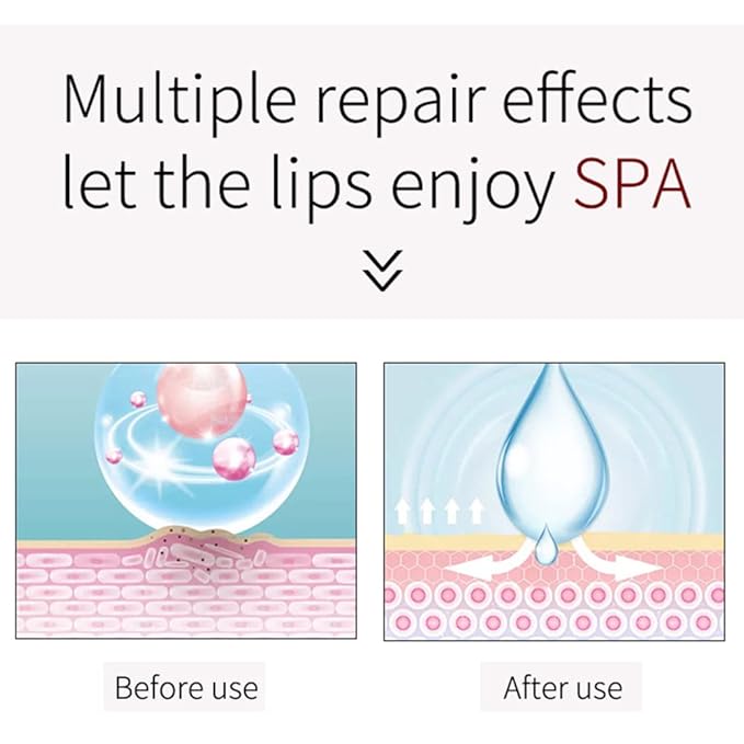 2PCS Bee Lip Balm Honey Pot,Honey Exfoliator