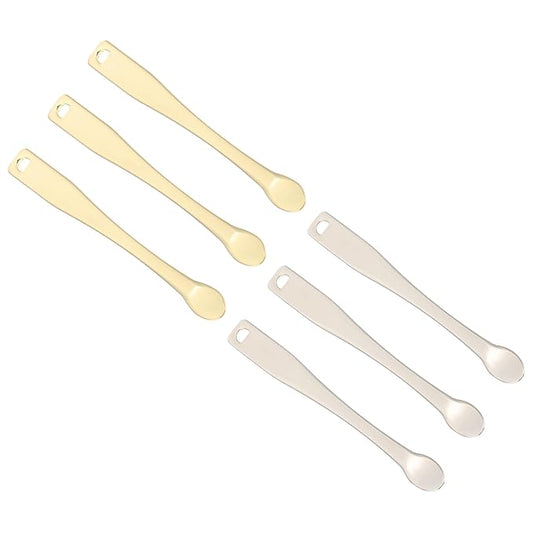 12pcs Face Cream Applicator Cosmetic Spoons for Skincare for Masks Creams Lotions Easy to Clean for Home Use and Beauty Routines