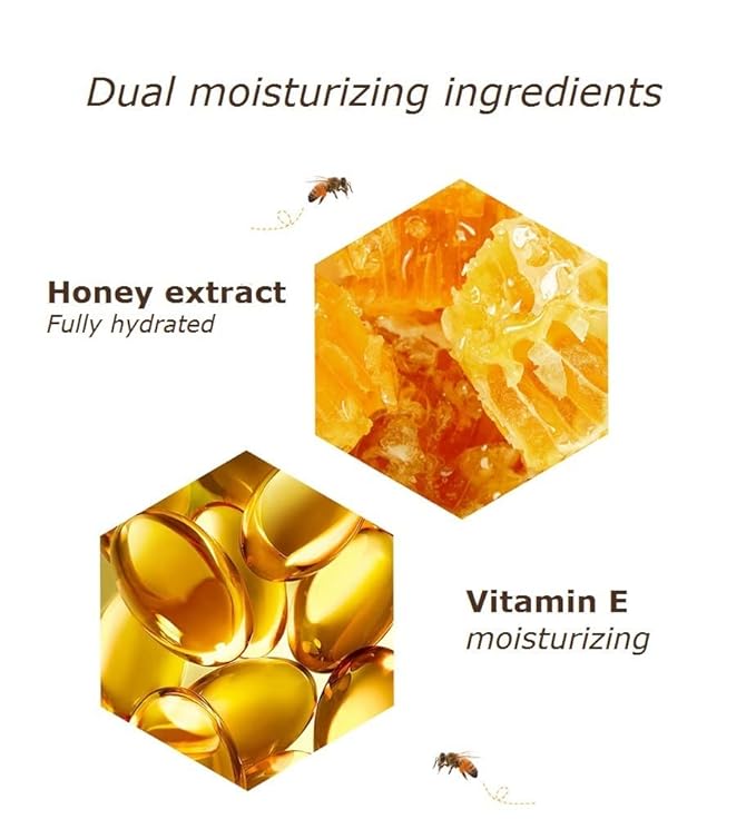 2PCS Honey Lip Balm, Exfoliating Honey Exfoliator
