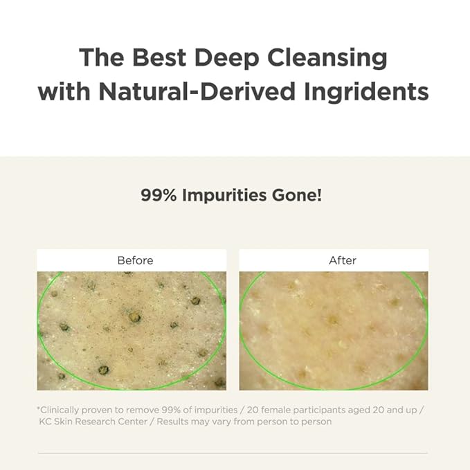 ma:nyo Pure & Deep Cleansing Foam | Gentle Face Wash with Natural Ingredients | Removes Impurities & Excess Sebum | Suitable for All Skin Types | Korean Skincare 6.7 fl oz (200ml)