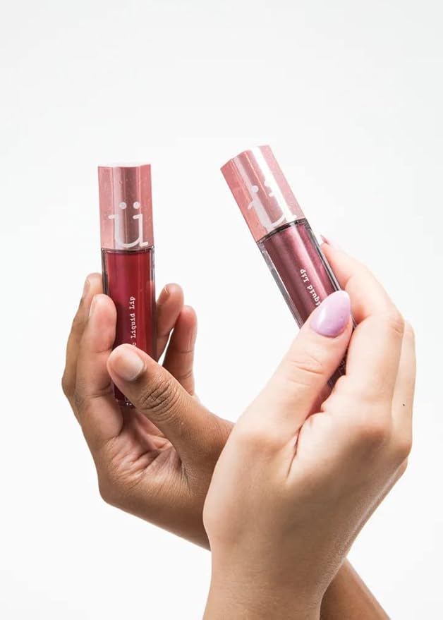 M2U NYC Metallic Liquid Lipstick, Long Lasting High Impact Color, Metallic Liquid Lips, Lipstick for Women, Metallic Ink Lipstick, Lip Stick (Rose Gold-Rose Gold)