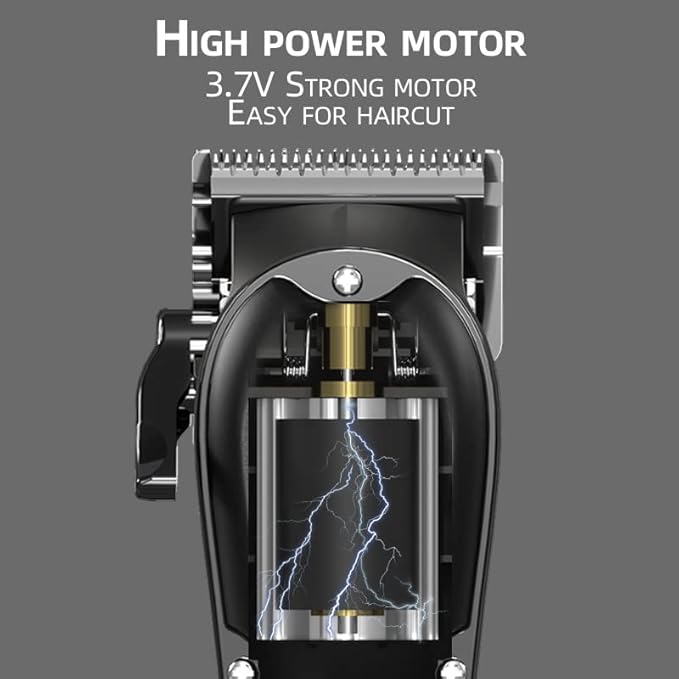 Hair Clippers for Men Professional - Cordless&Corded Barber Clippers for Hair Cutting & Grooming Rechargeable Beard Trimmer
