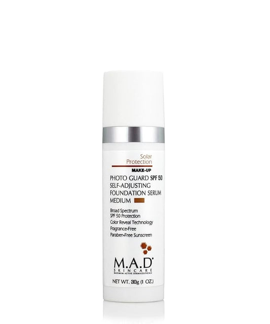 M.A.D Skincare Photo Guard SPF 50 Broad Spectrum Active Dermaceuticals 1oz