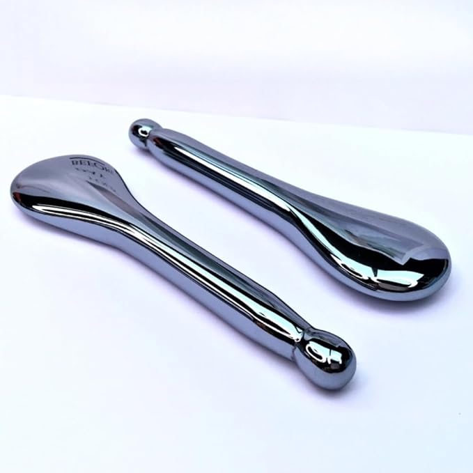 Terahertz Gua Sha Scraping Tools, Terahertz Stone Gua Sha Facial Tools, Energy Stone Point Massaging Gua Sha Tool for Back Legs Arms Neck Shoulder