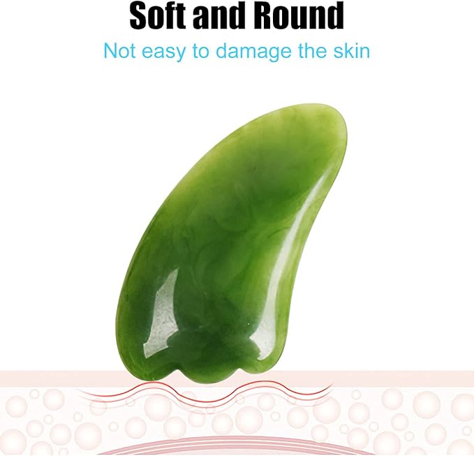 Gua Sha Facial Tool - 7PCS Gua Sha Scraping Massage Tool Facial Body Guasha Board Relief Anti-Aging Anti-Wrinkle Scraping Board Gua Sha Tools for SPA Acupuncture Therapy Trigger Point Treatment