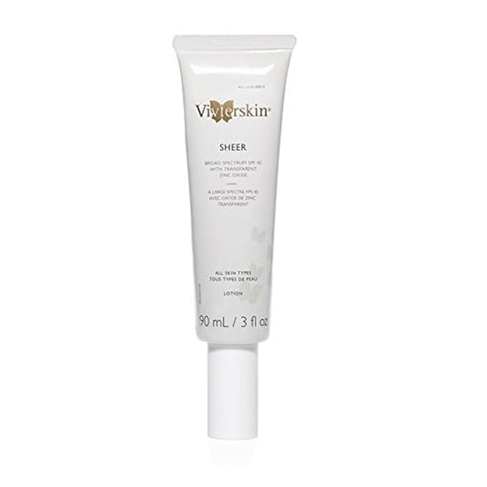 Vivier Skin Broad Spectrum SPF 45, Sheer, 3 Ounce