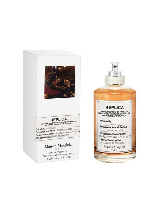 Maison Margiela Replica Jazz Club Eau De Toilette Spray, 3.4 Ounce (Unisex)