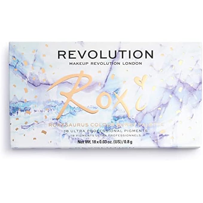 Makeup Revolution Eyeshadow Palette, x Roxxsaurus Colour Color