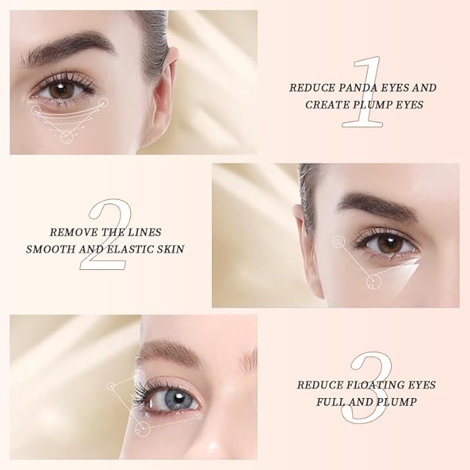 3 PCS Cemenrete Calcium Volume Multi Balm, Wrinkle Core Stick, Collagen Moisturing Stick, Anti-aging, Hydrating, Almond & Vitamin E for Lip Balm Eye Cream Neck