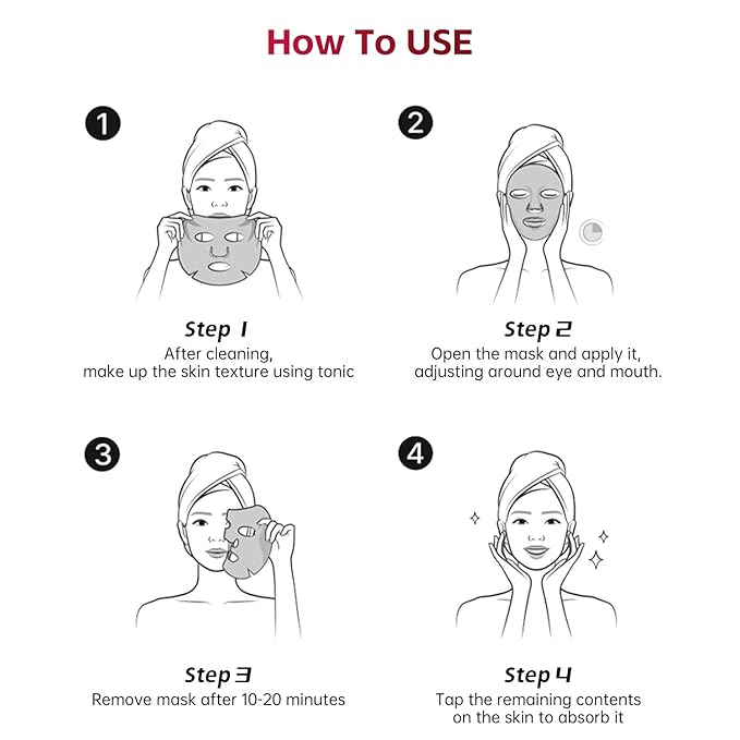 10 Packs Serum Mask Rice Nature Facial Mask Real Collagen Hydrating Firming Elasticity Overnight Trend Items Korean Skin Care 30g*10Sheet