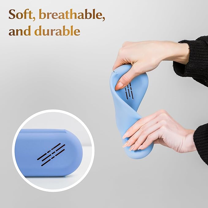 Silicone makeup brush holder, travel