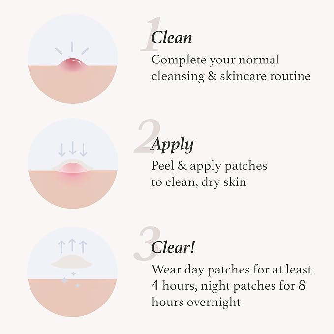 Julep Beauty Pimple Patches + Vitamin E Hydrating Cleansing Oil - Gentle Facial Cleanser Makeup Remover - Clear Acne Patches for Face
