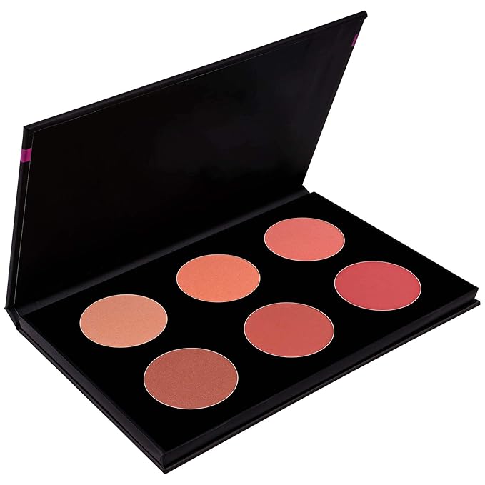 SHANY Shimmer & Matte Warm-Toned Blush Palette -
