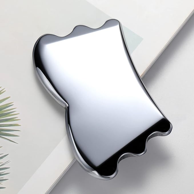 HOTACE Terahertz Energy Stone Gua Sha Scraper Tools Lymphatic Drainage Massager Facial Beauty Tools-Butterfly