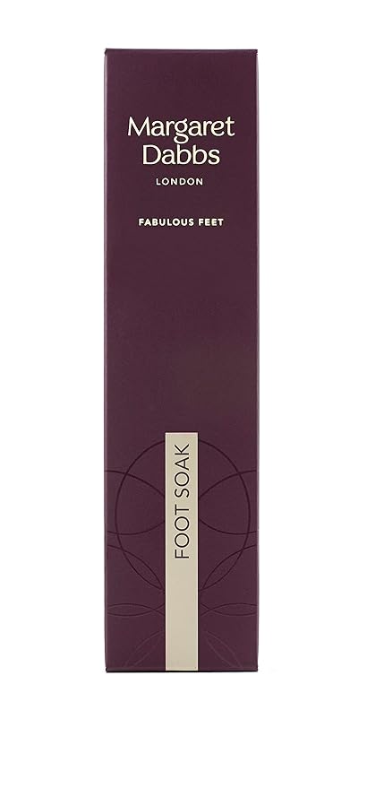 Margaret Dabbs London Fabulous Feet Hydrating Foot Soak Soothes Puffy, Swollen Feet and Ankles 6.76 fl. oz.