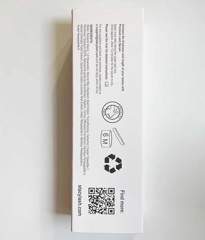 STACY LASH Lash Shampoo 50ml+ Eyelash Growth Serum Cleaning Kit of Eye Makeup Remover (Cleanser) + Brush & Eyelash Serum for Eyelash Growth and Thickness