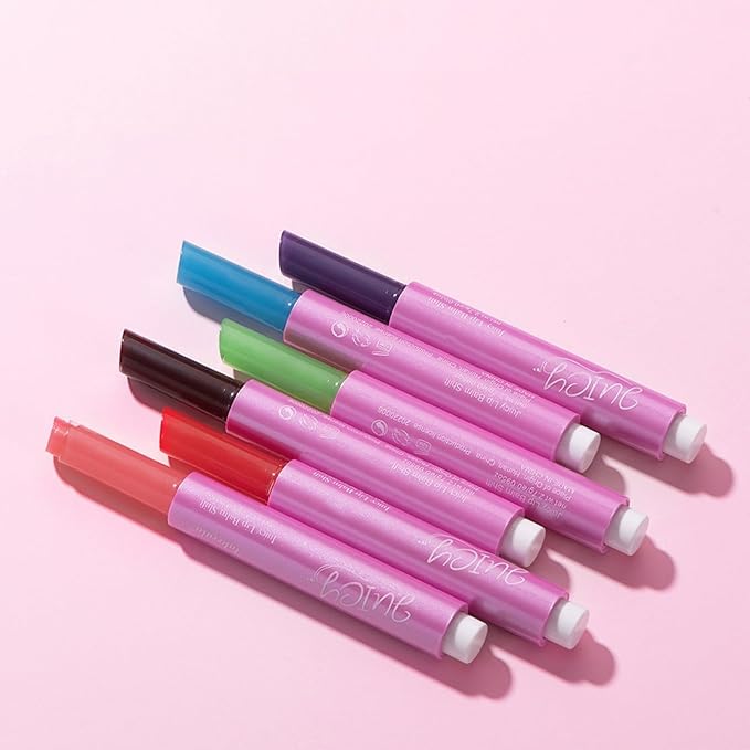 MAEPEOR Tinted Lip Balm 6 Colors Blueberry)