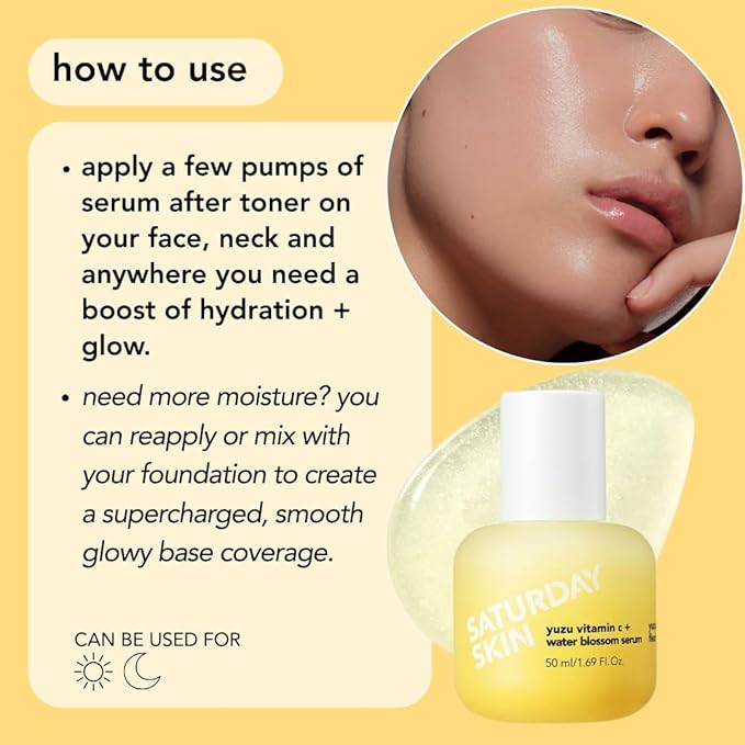 Vitamin C Serum For Face From Yuzu - Brightening Formula With Hyaluronic Acid 7 Peptide Mix And Niacinamide, Deeply Hydrate, Improve Uneven Skin Texture, Vegan, Korean Skin Care (30 ml)