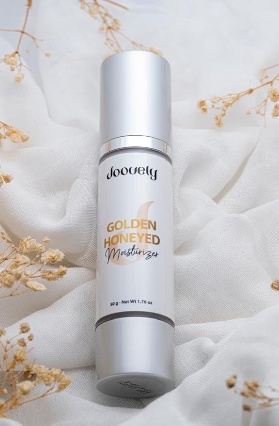 Golden Honeyed Moisturizing Cream | Hydrating Face Cream with Hyaluronic Acid, Sweet Almond Oil & Natural Extracts – Lightweight, Non-Greasy & Scented Moisturizing Body Oil – 50g(1.75 Fl.oz)